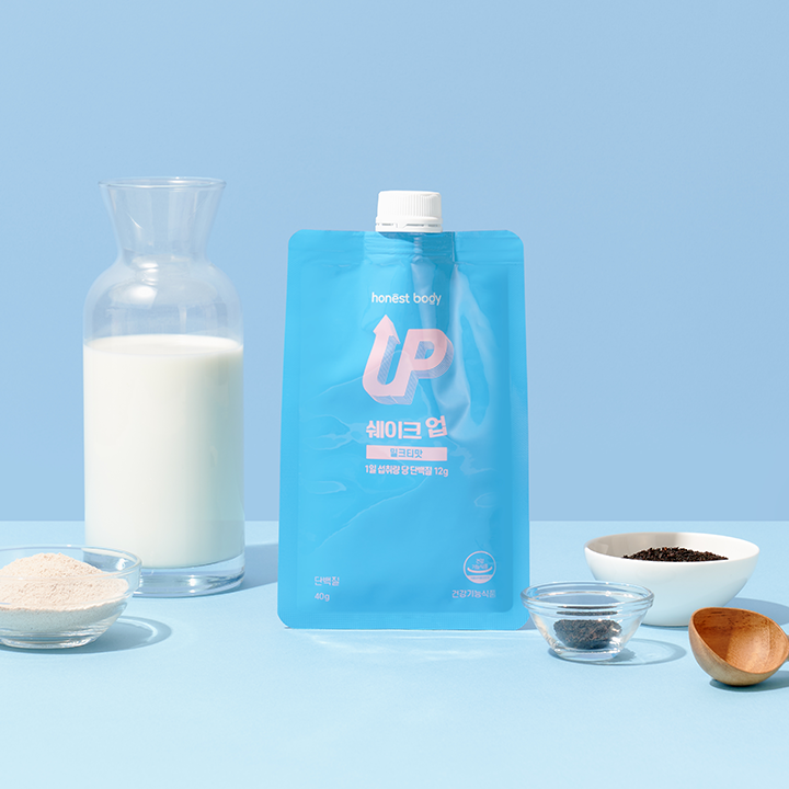 [Honest Body] Shake-up milk tea flavor (protein supplement)